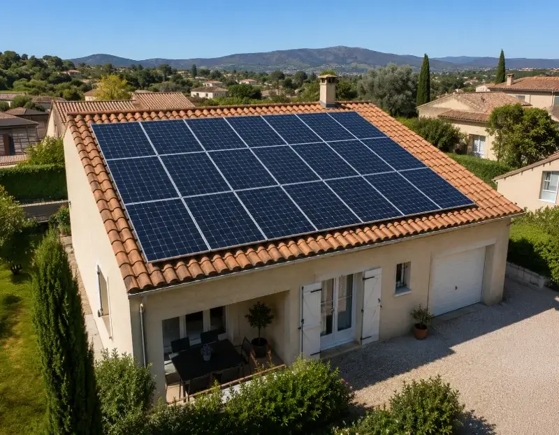 Prime à l'autoconsommation panneaux solaires Montjoux — aide financière de l'État